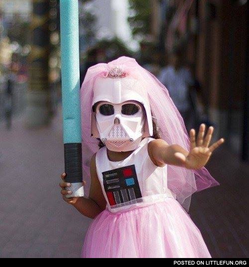 Darth Vader princess dress