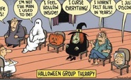 Halloween group therapy