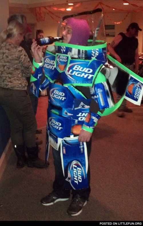 Bud Light costume