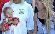 Zombie baby costume