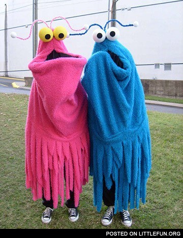 Cookie monsters costumes