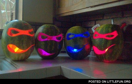 Ninja Turtles watermelons
