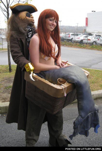 Pirate mermaid costume