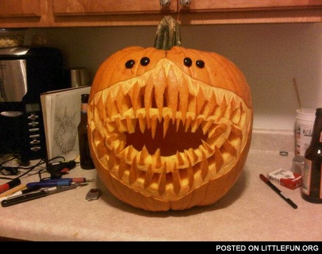 Scary pumpkin