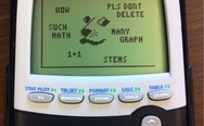 Doge in a calculator