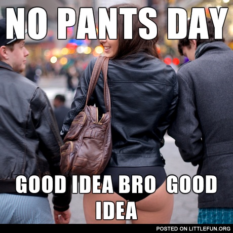 No pants day