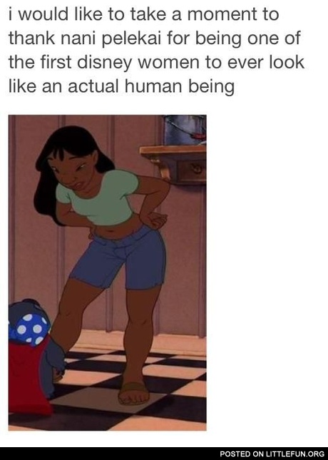 Nani Pelekai looks like real woman