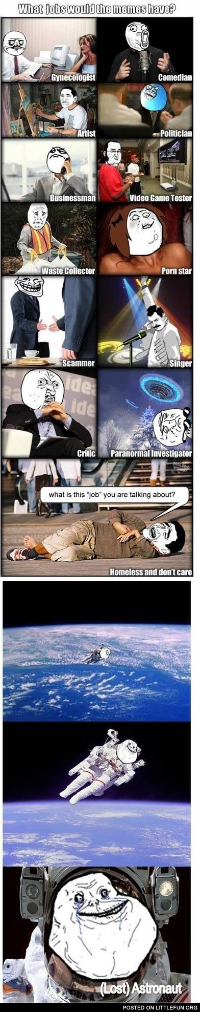 If memes had jobs