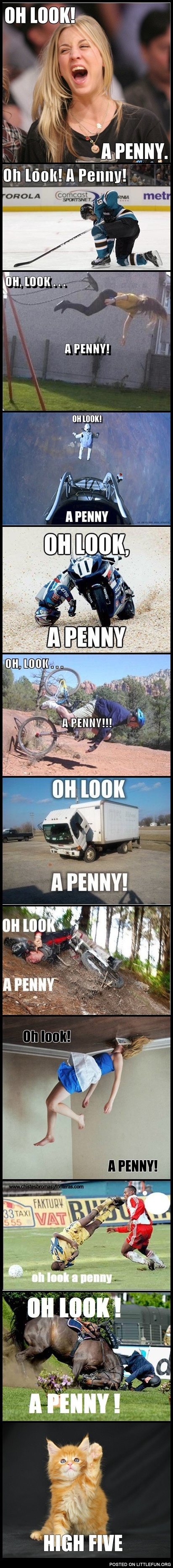 "Oh look, a penny" compilation