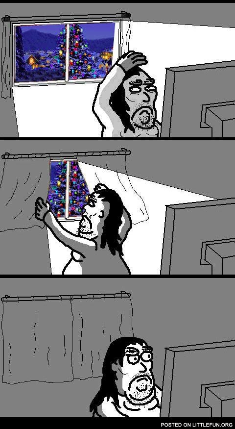 You during the Christmas