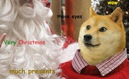 Christmas doge