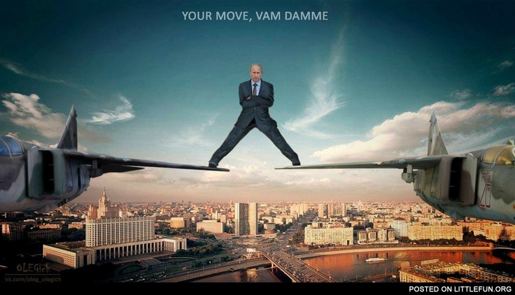 Your move, Van Damme