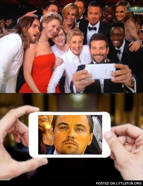 Poor Leo, no Oscar for you.