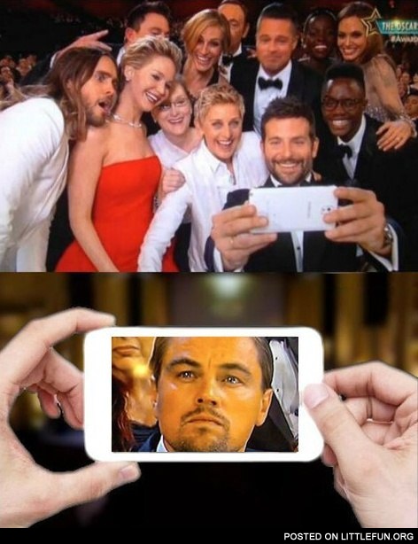 Poor Leo, no Oscar for you.