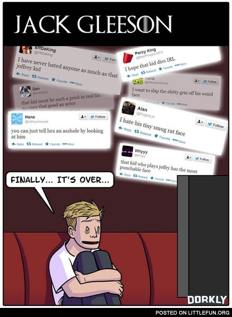 King Joffrey is finally dead