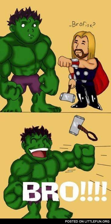 Brofist by Hulk