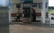 Walked out of the gas station and did a double take. Walter? Jesse?