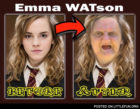 Emma Watson. Wat?