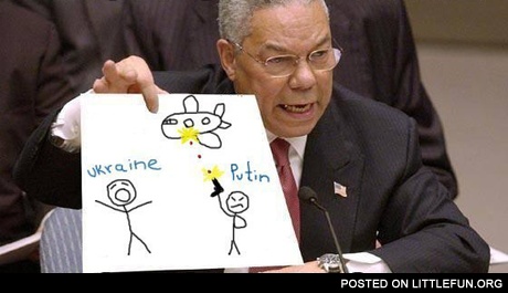 Breaking news: US evidence of Putin's involvement.