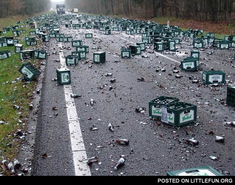 Beer crash. The loss of the losses.