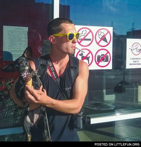 I also like to live dangerously.