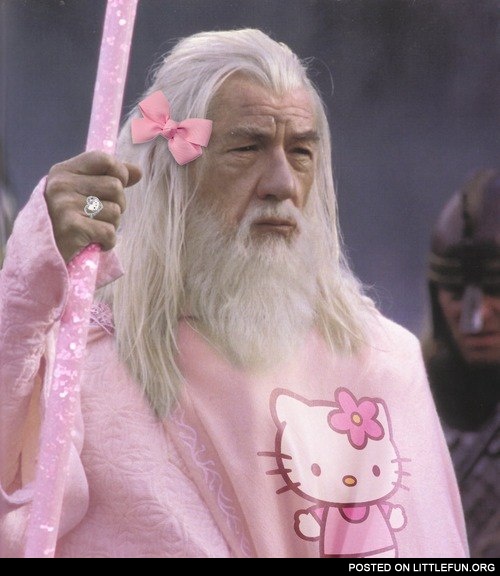 Gandalf Hello Kitty Dress
