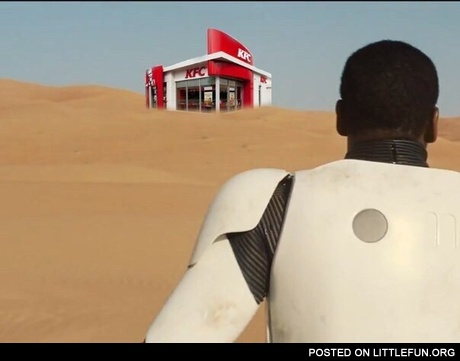 The secret of a black man in a "Star Wars: Episode 7 trailer" uncovered.