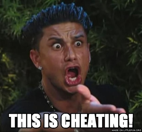 DJ Pauly D: THIS IS CHEATING!